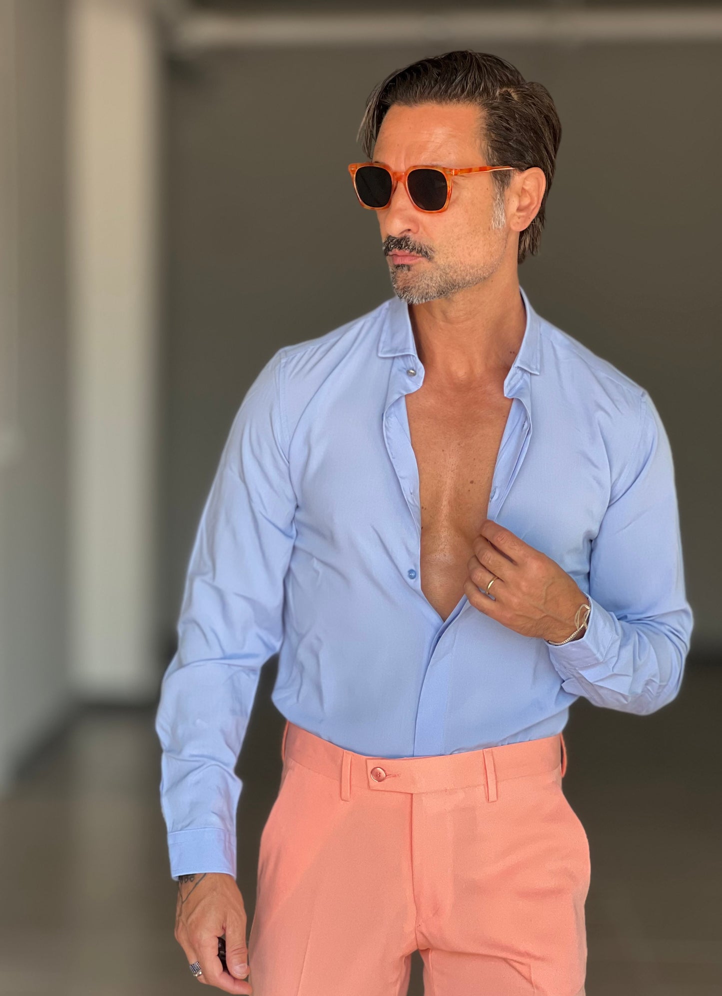 GIOSTRA VISCOSE SHIRT