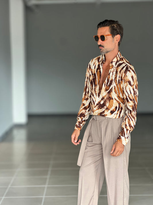 GIOSTRA VISCOSE SHIRT