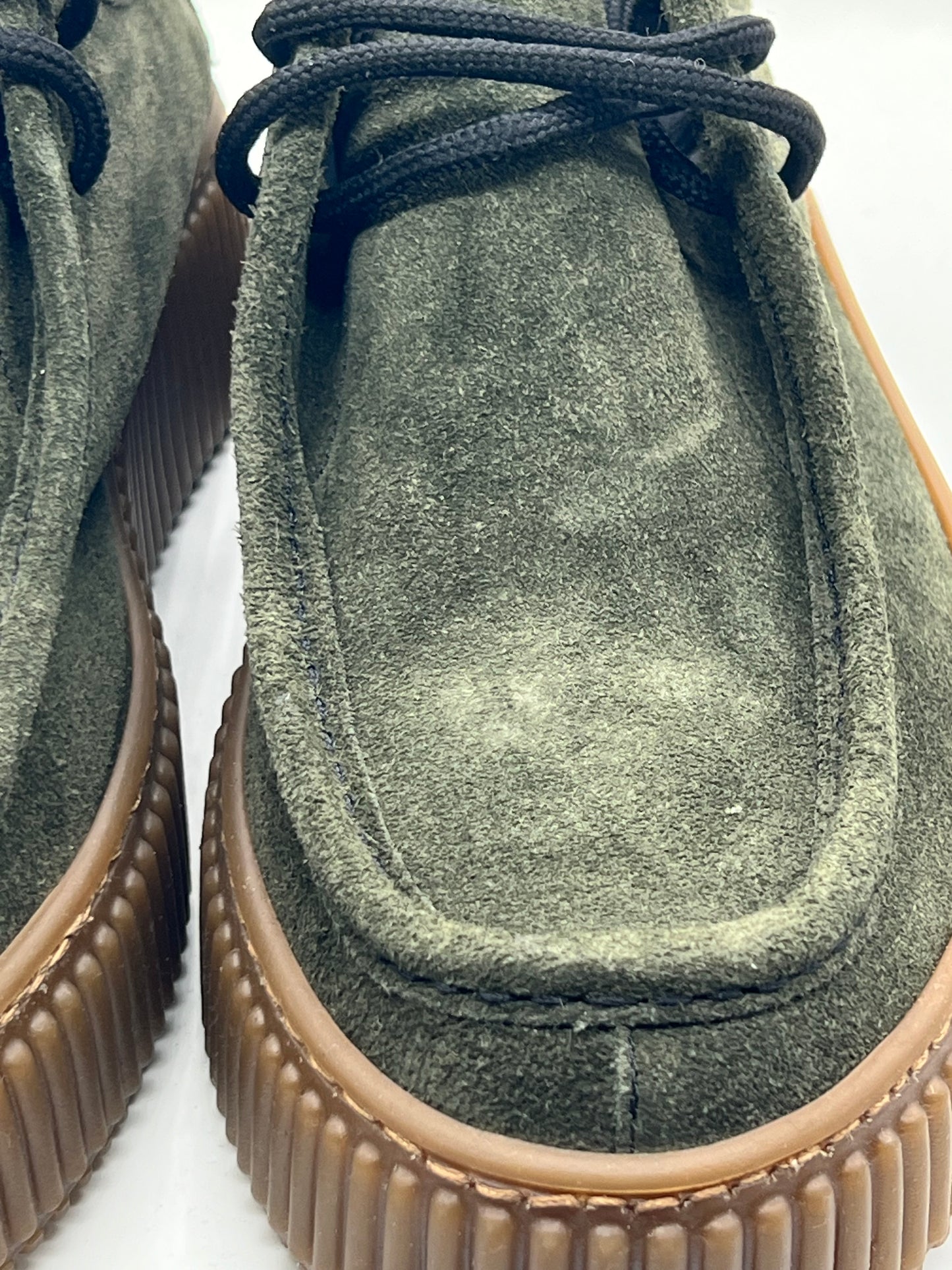 DOUBLE BUCKLE BLACK SUEDE LOAFERS