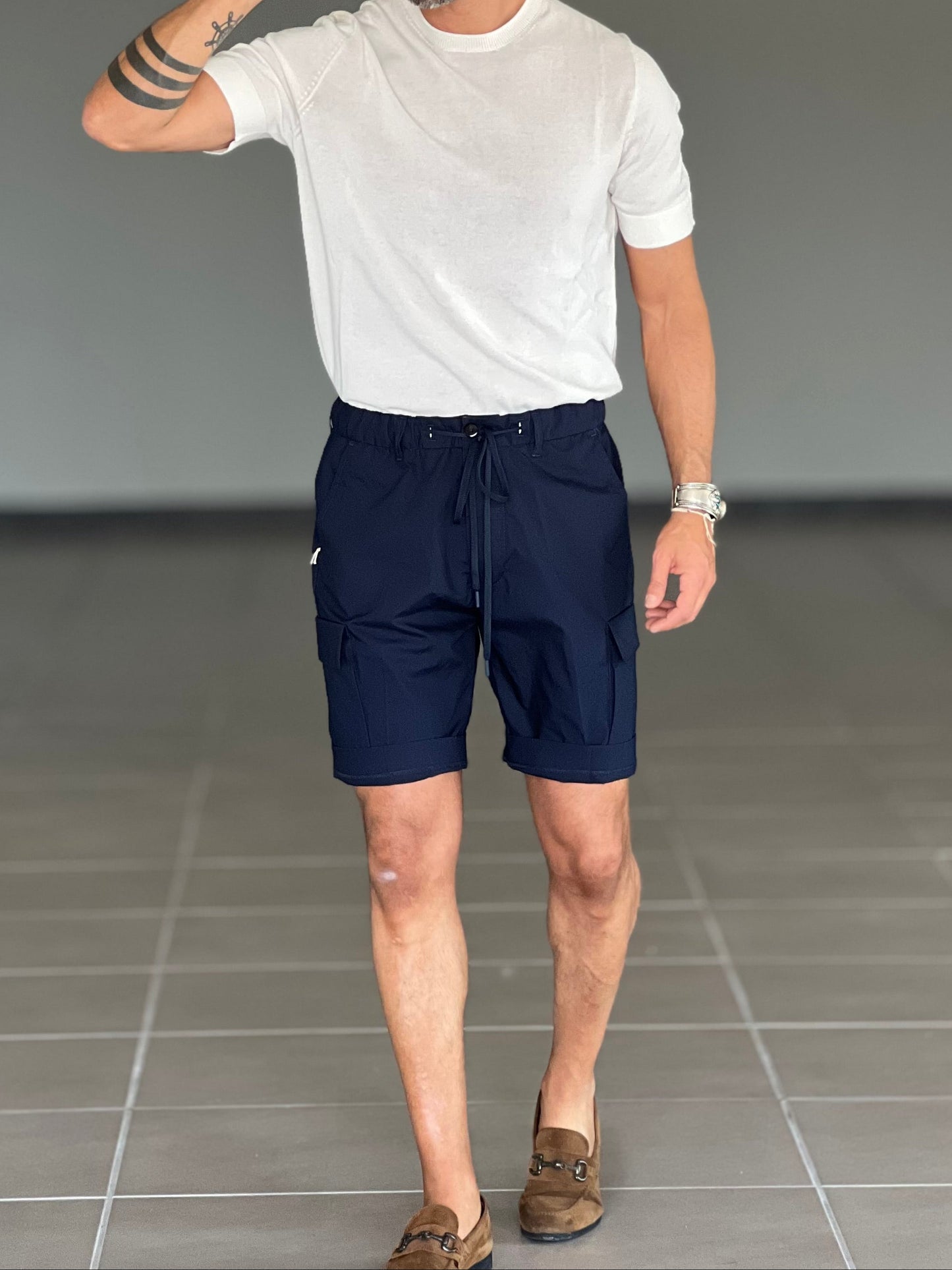 BERMUDA CARGO BLU G PLAY