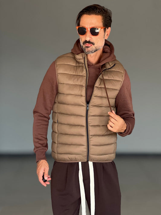 GILET PIUMINO MORO