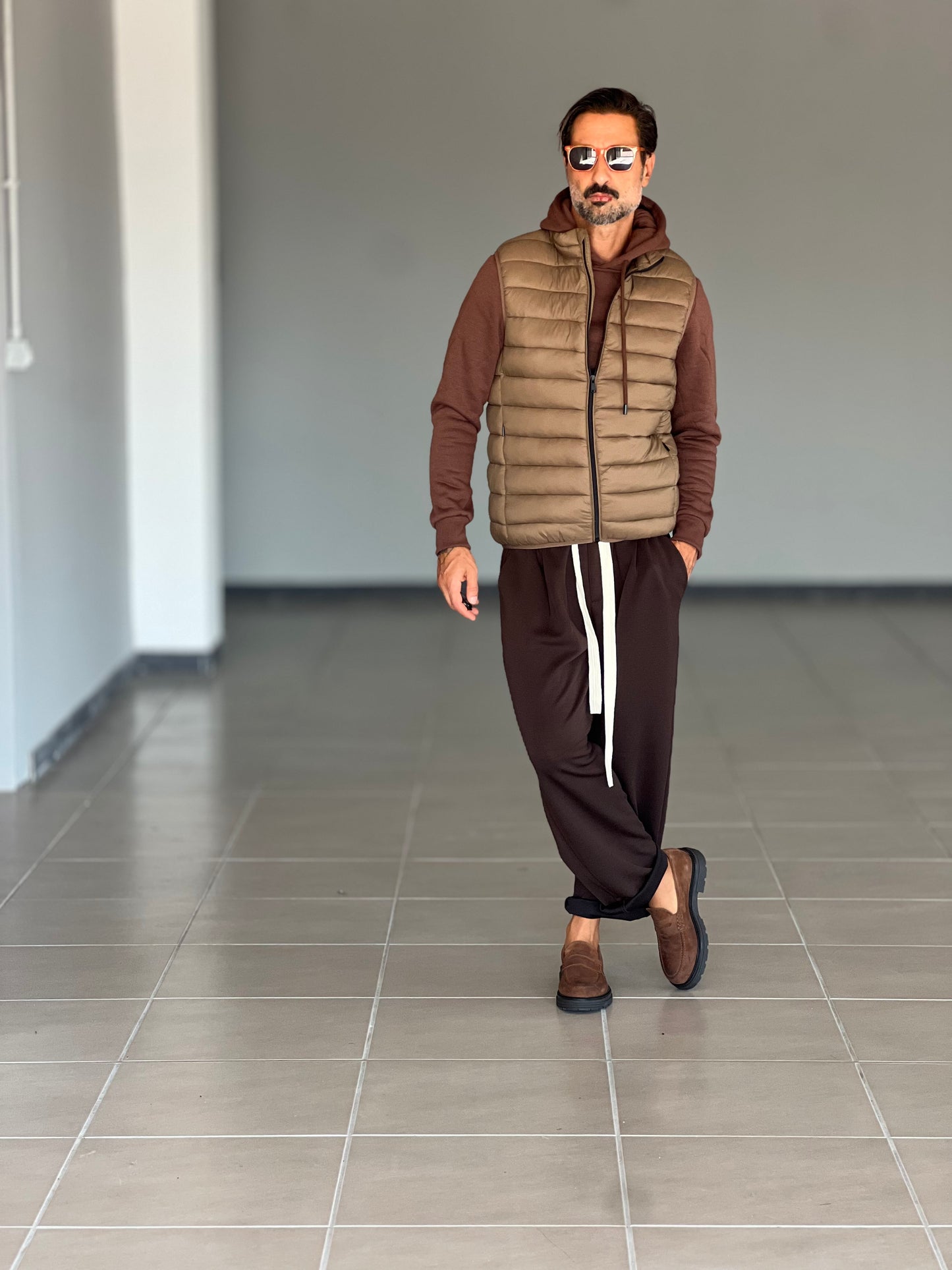 GILET PIUMINO MORO