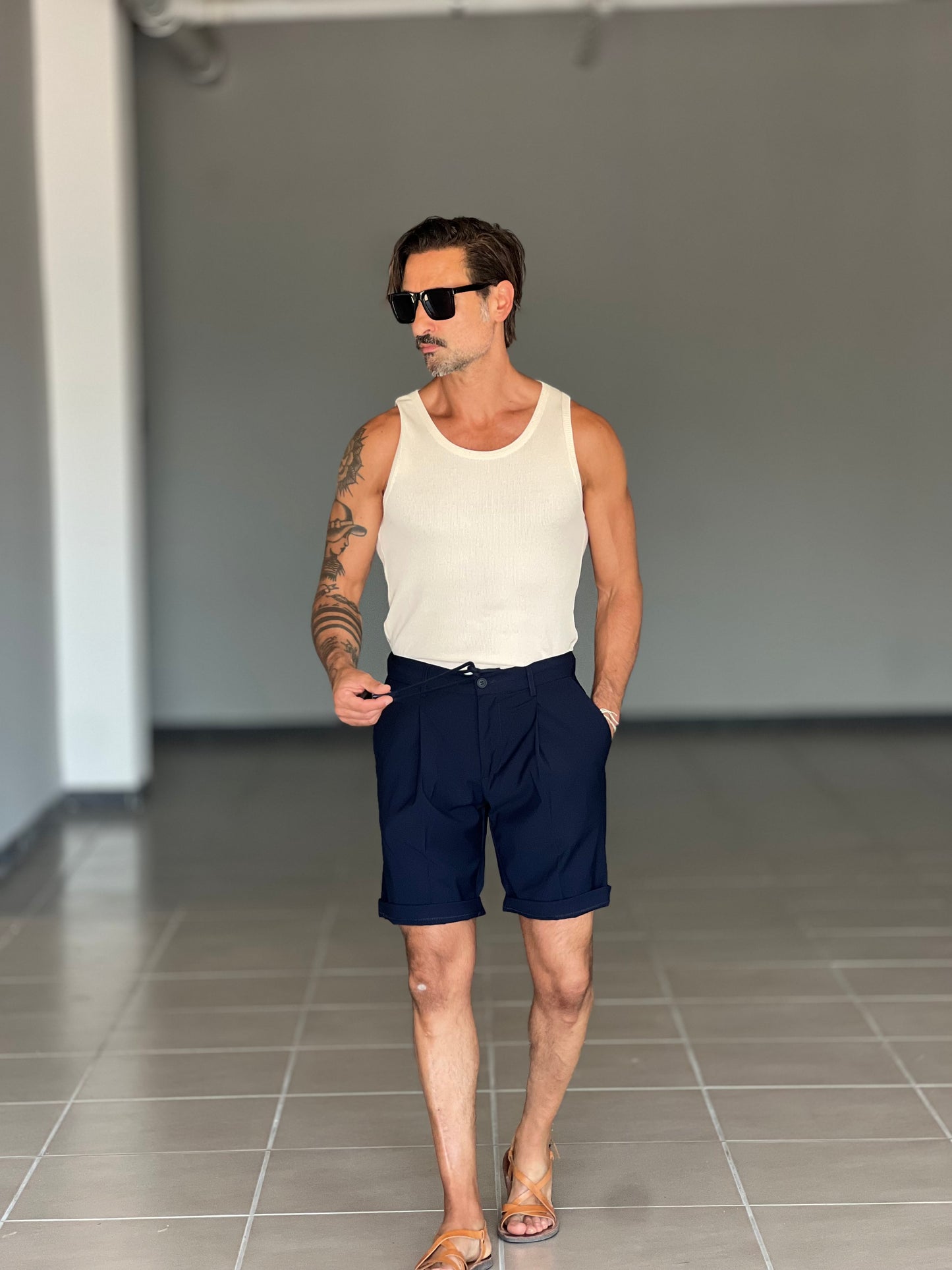 BOAT NECK T SHIRT
