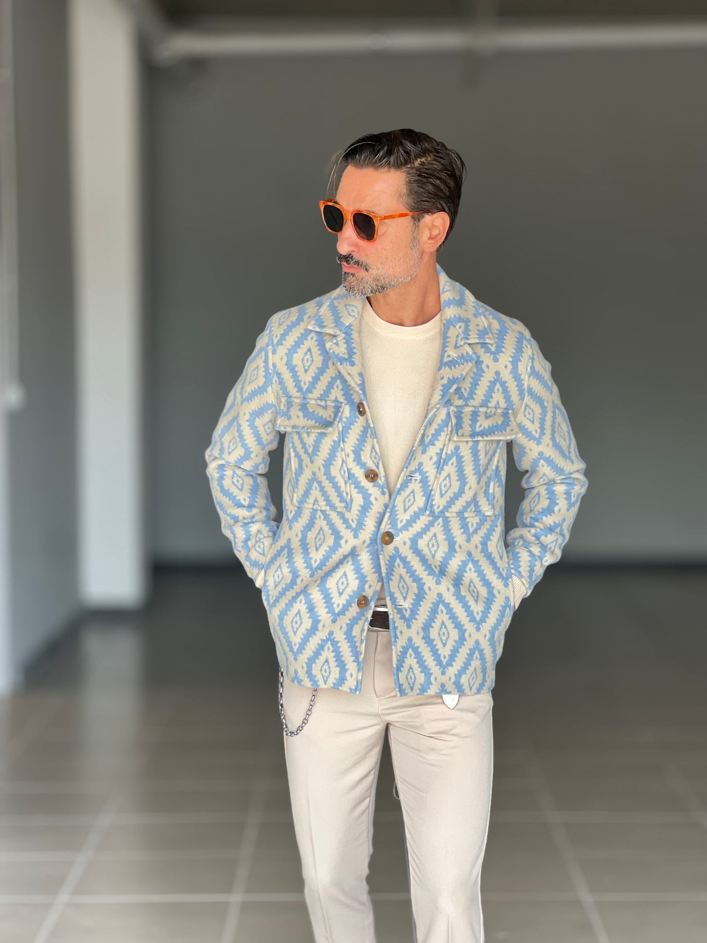 FILL JACKET ATZECA PANNA