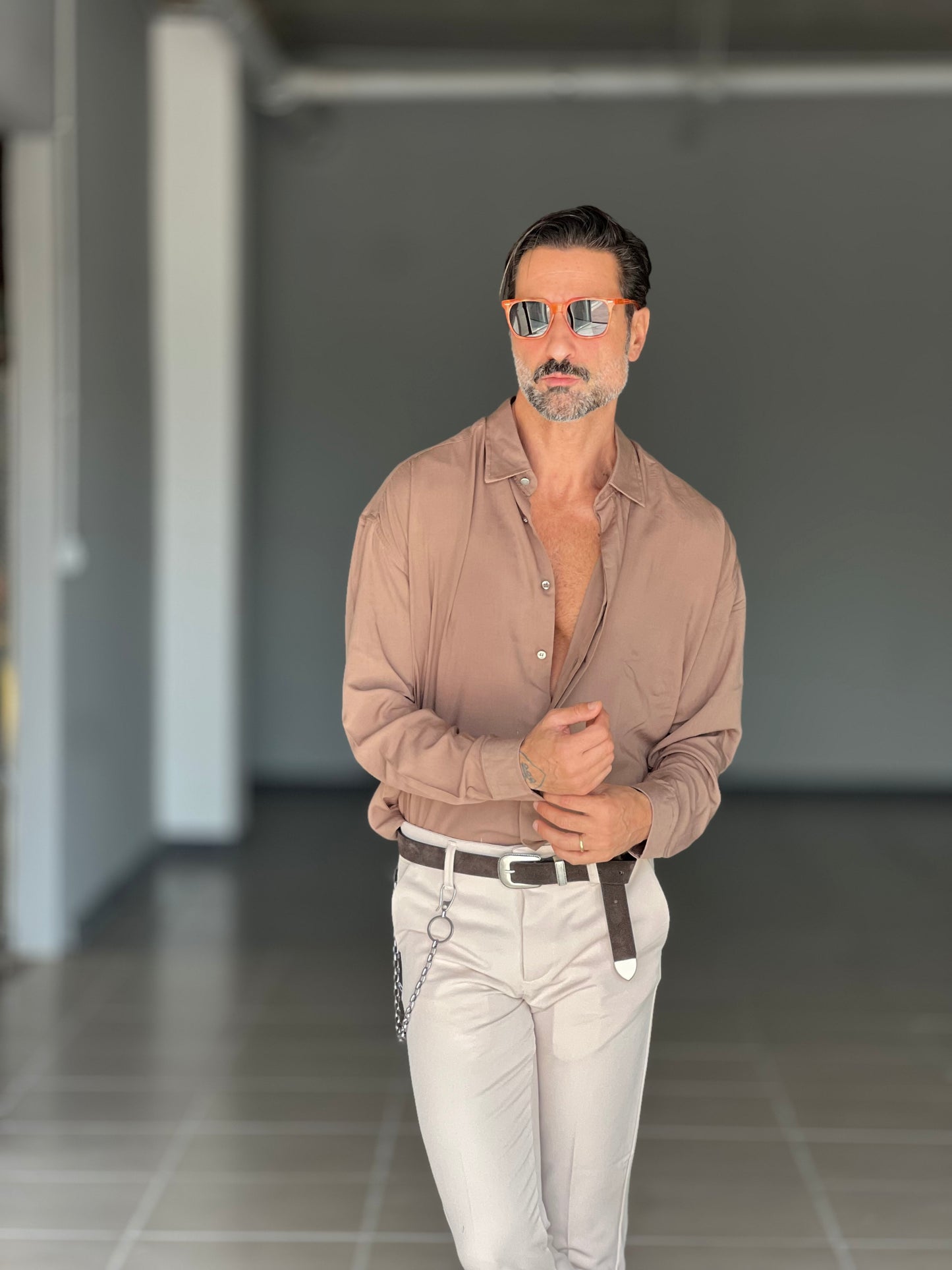 GIOSTRA VISCOSE SHIRT