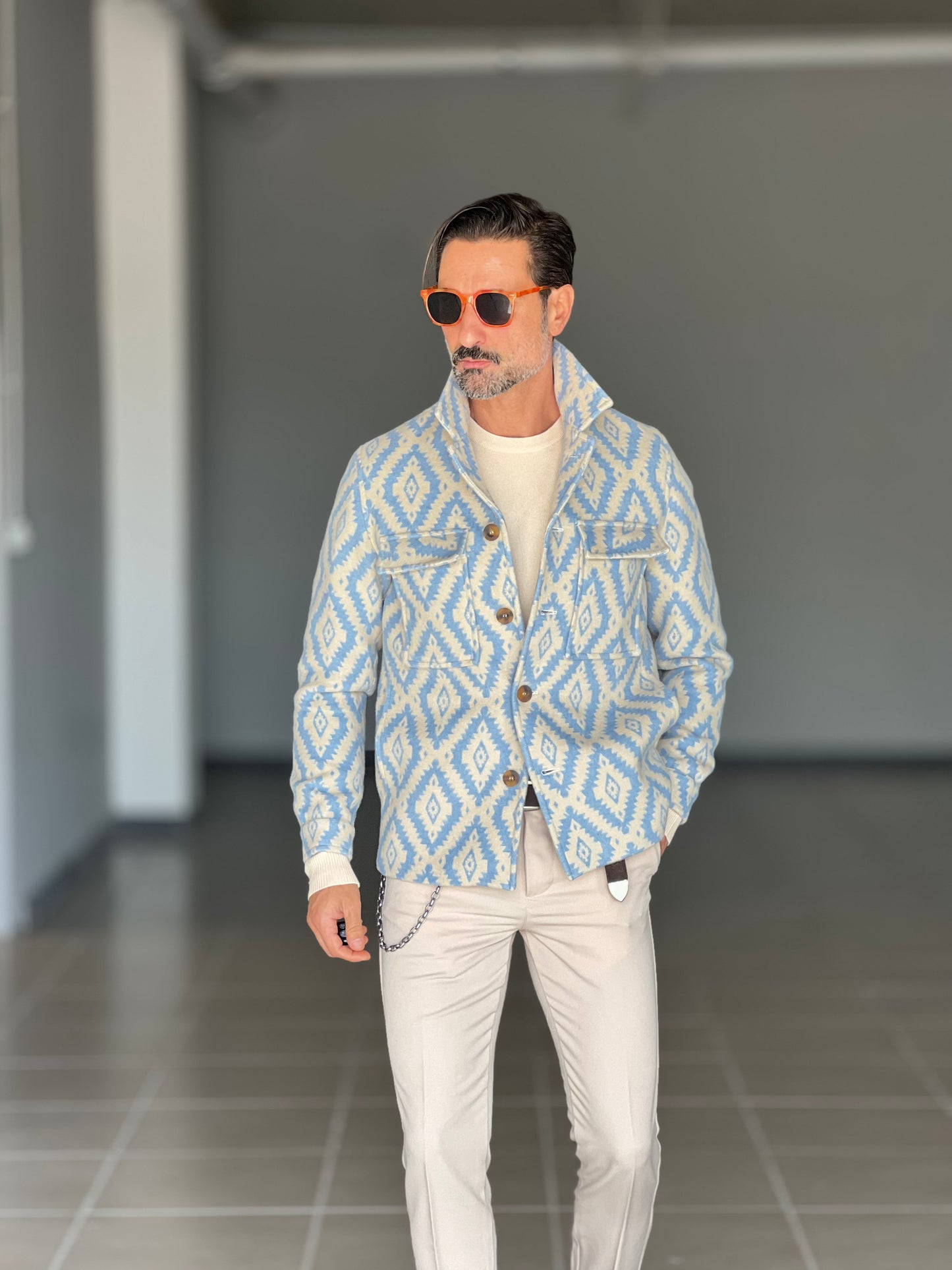 FILL JACKET ATZECA PANNA