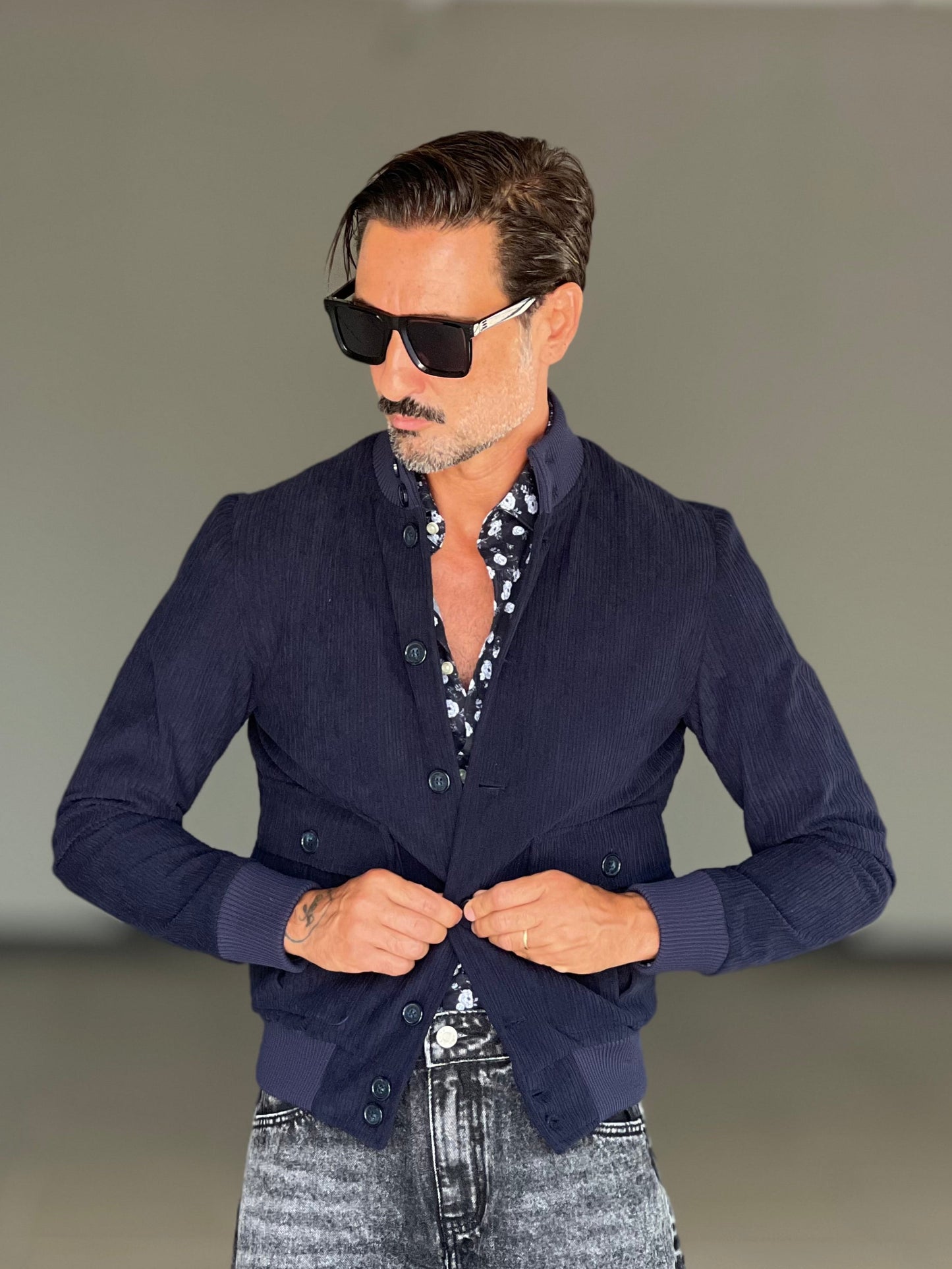 ECORENNA ECRU' BOMBER JACKET