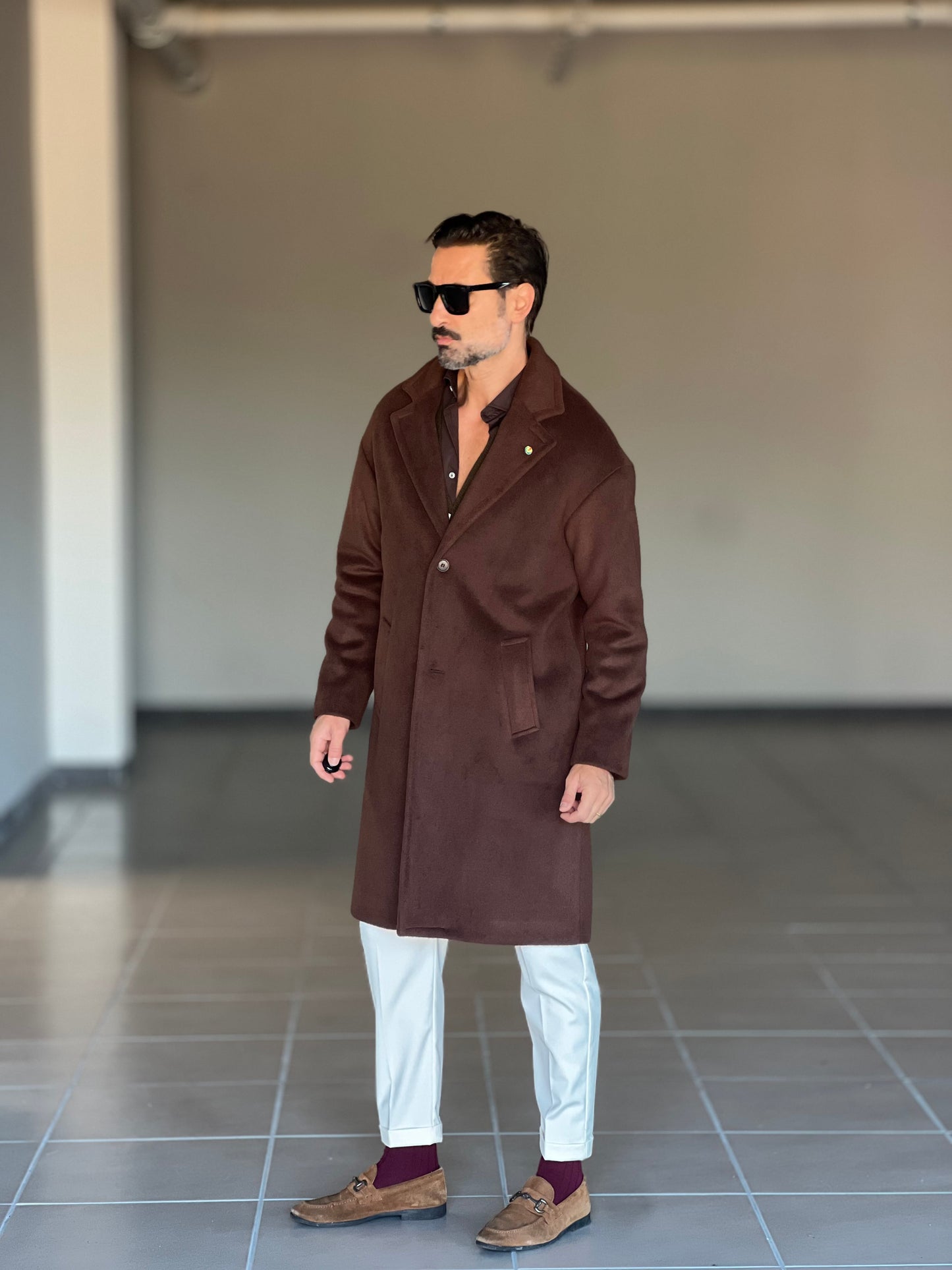 CAPPOTTO MORO OVER FIT