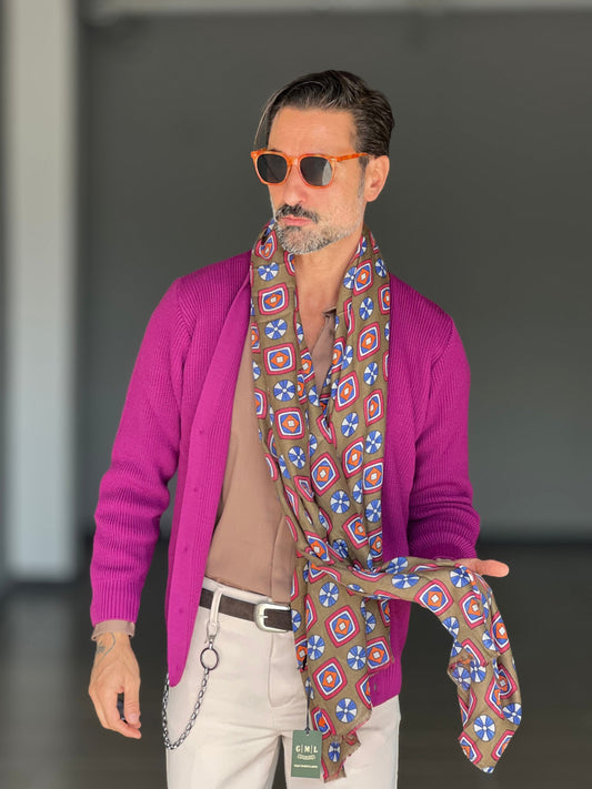 SCIARPA VISCOSA ROMA