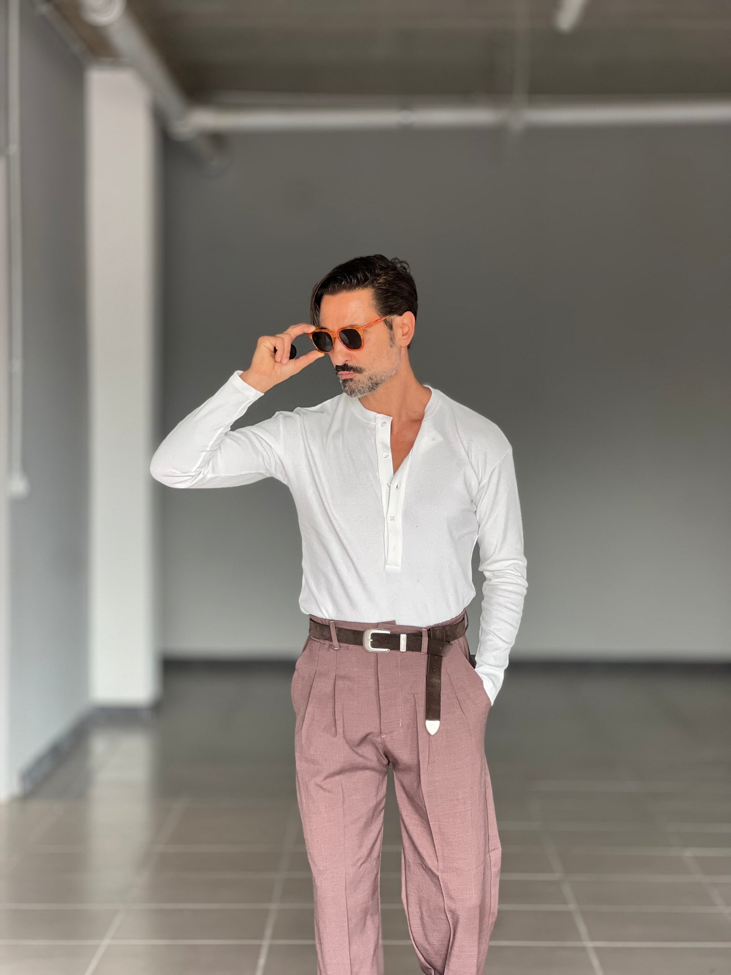 SERAFINO BIANCA MAGLIA COTONE