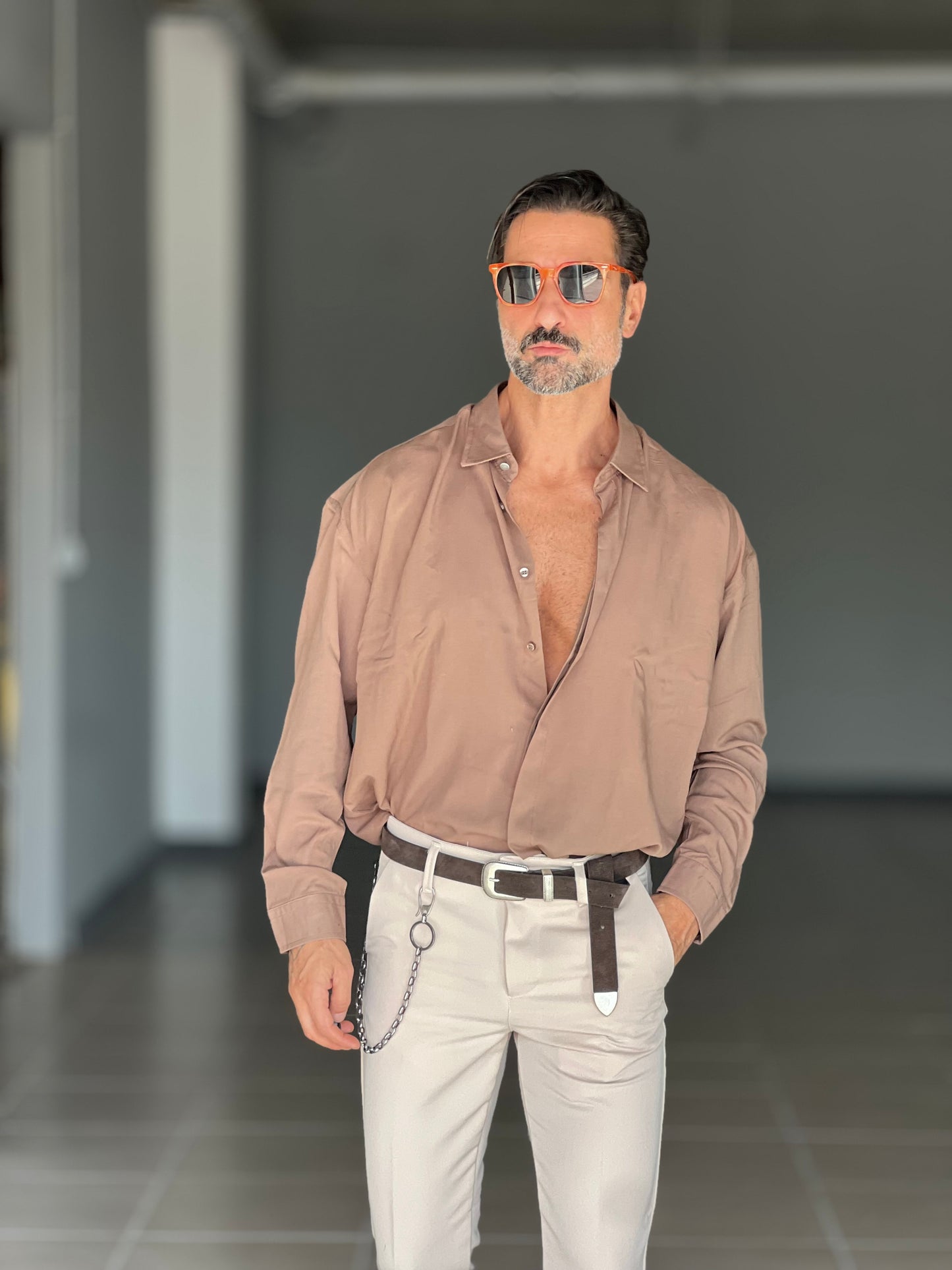 GIOSTRA VISCOSE SHIRT