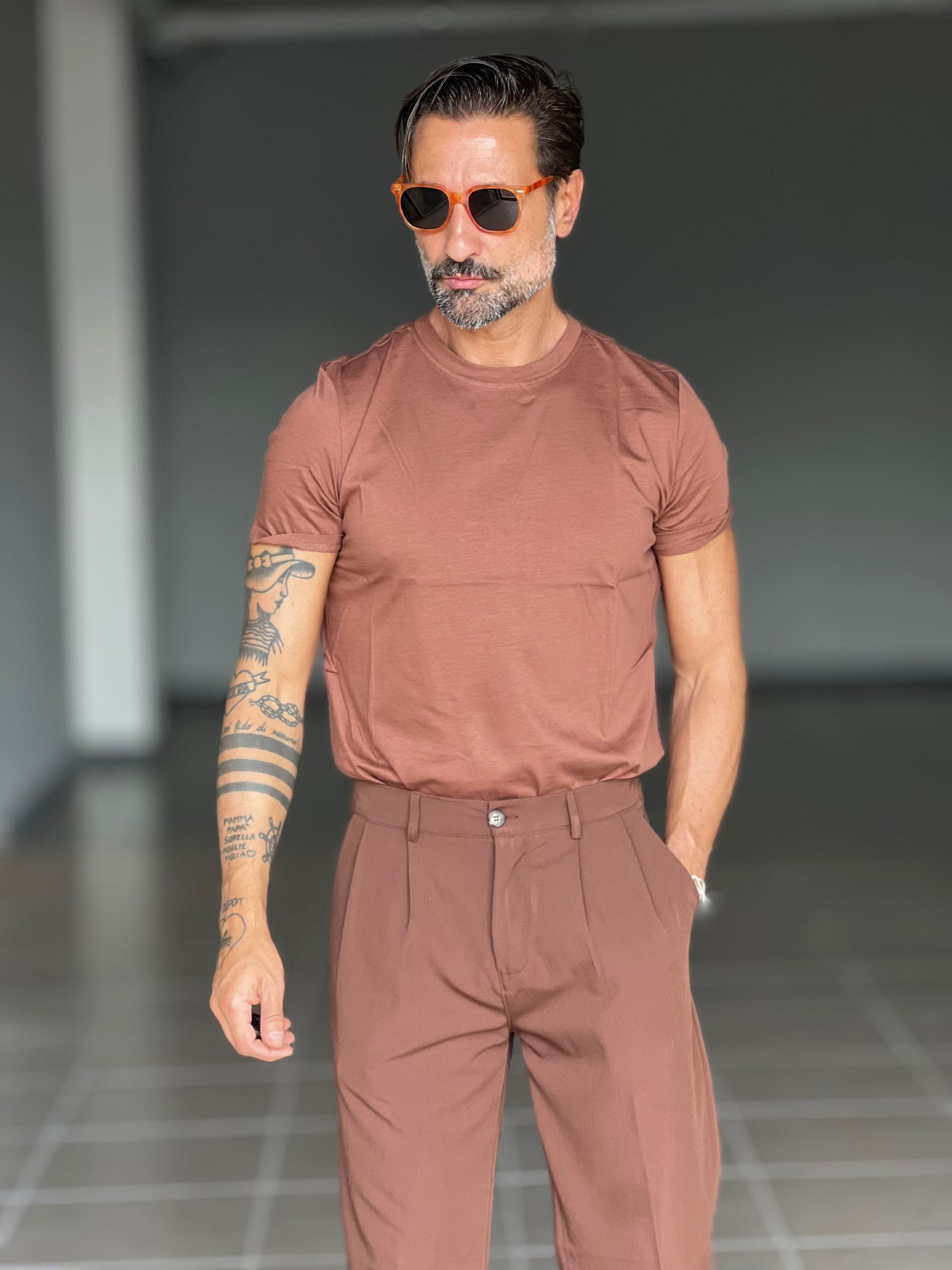 BOAT NECK T SHIRT