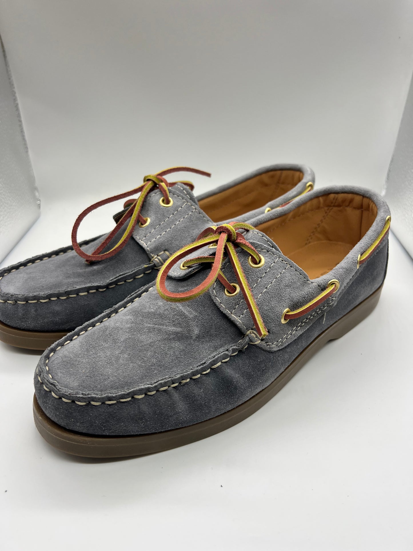 DOUBLE BUCKLE BLACK SUEDE LOAFERS
