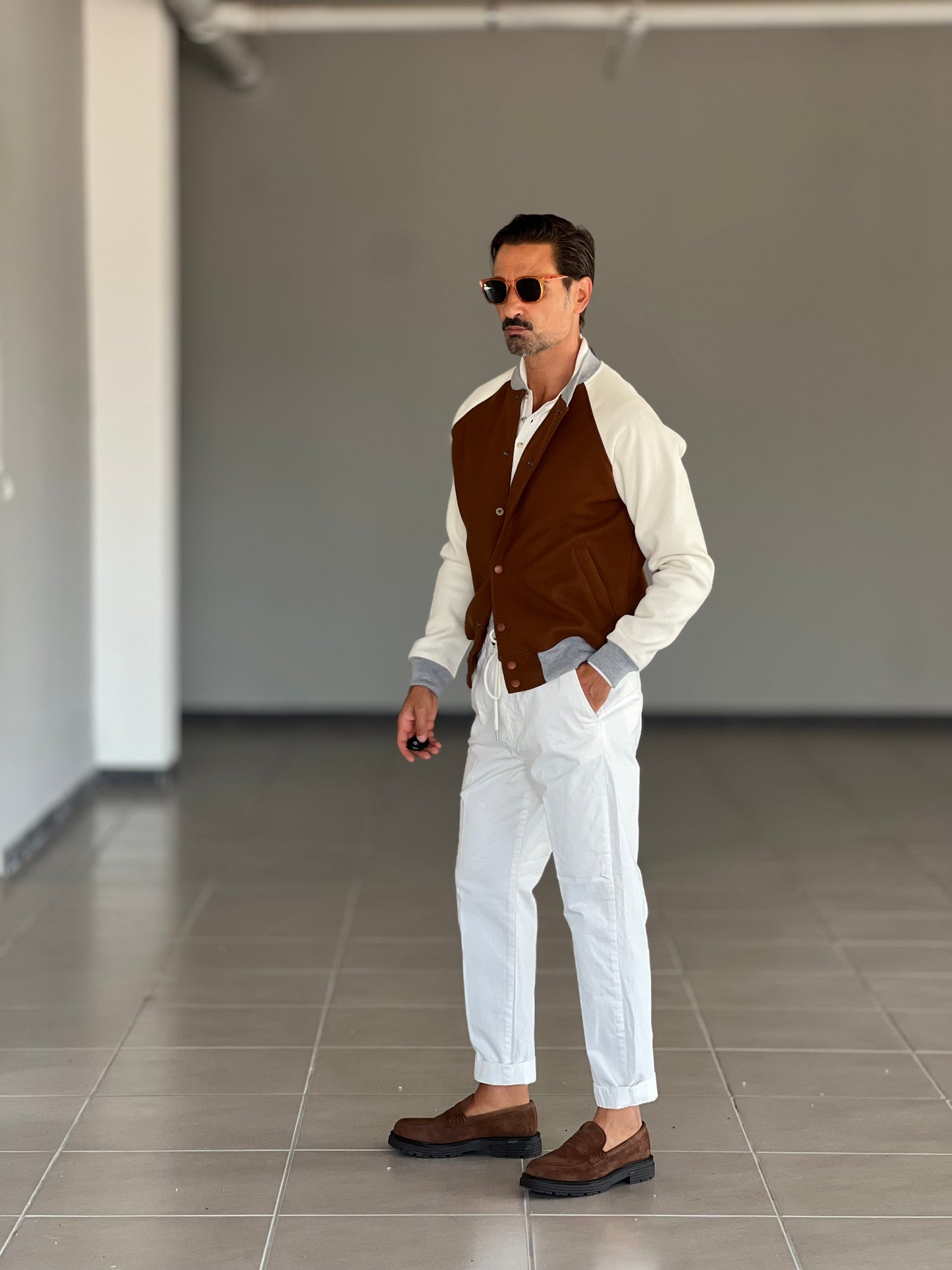 PANTALACCIO PANNA GABARDINE DI COTONE