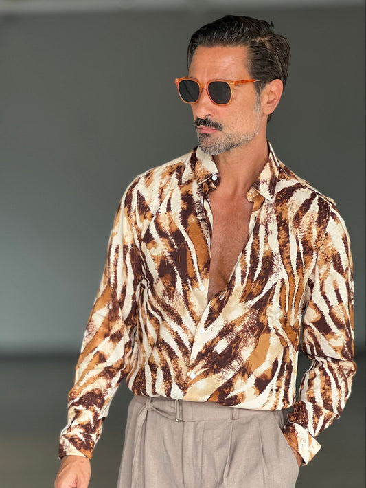 GIOSTRA VISCOSE SHIRT