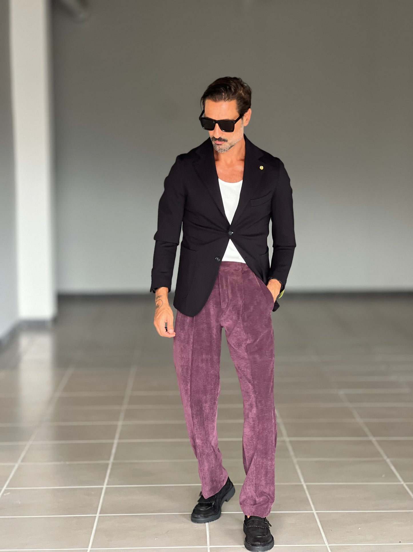 GIACCA NERA PUNTO MILANO