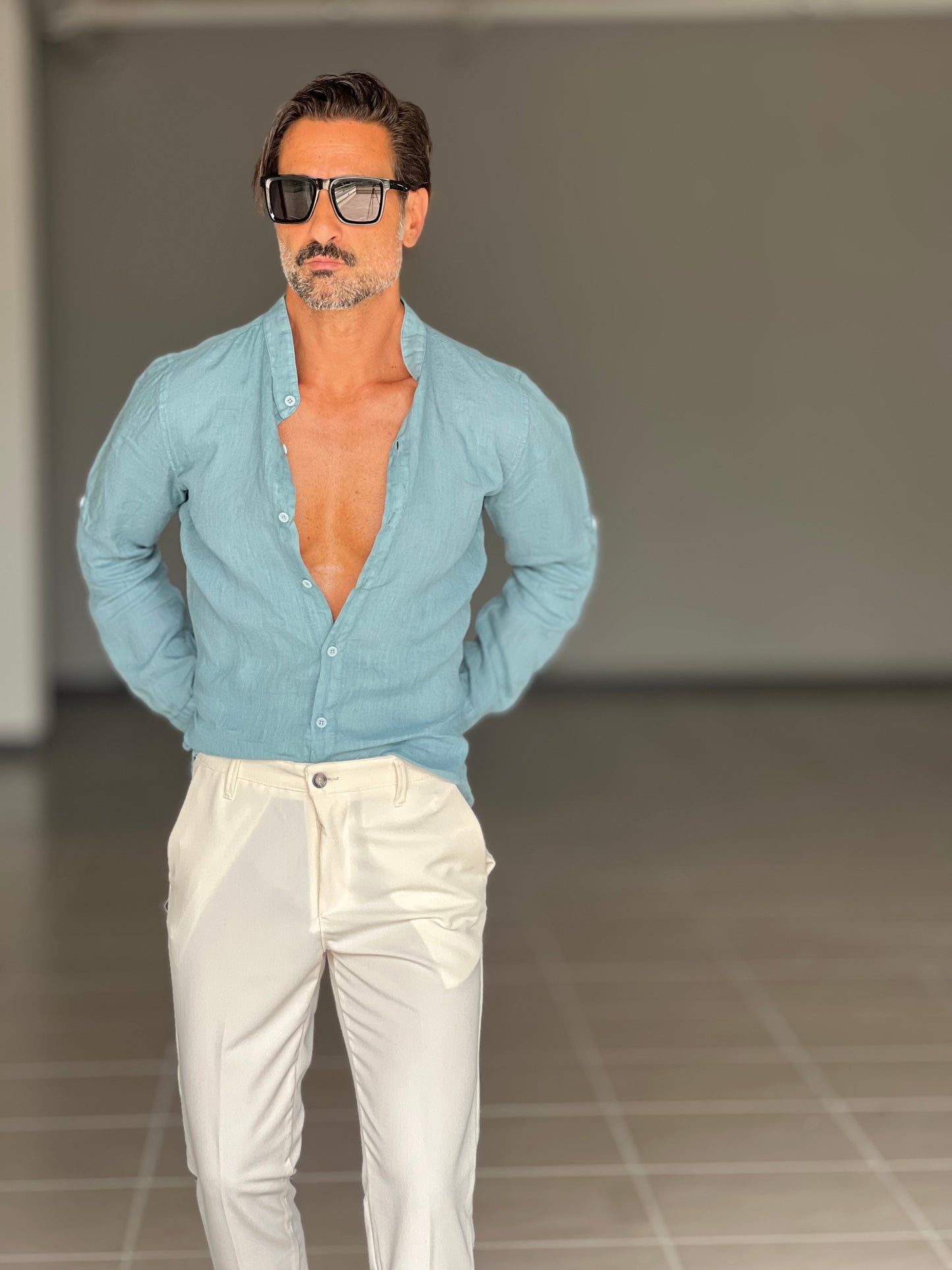 CAMICIA LINO OTTANIO COREANA