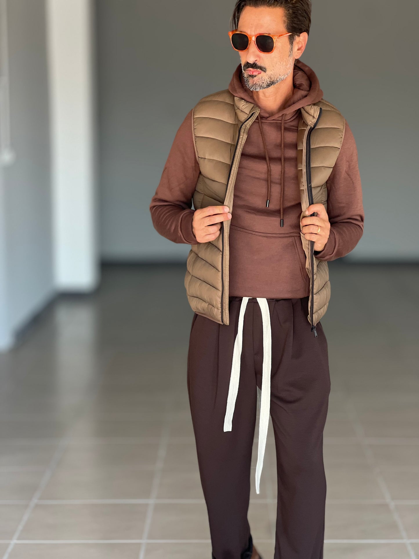 GILET PIUMINO MORO