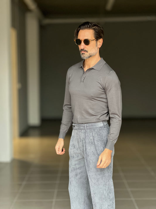 POLO COLOR FERRO RASATA VISCOSA E MISTI