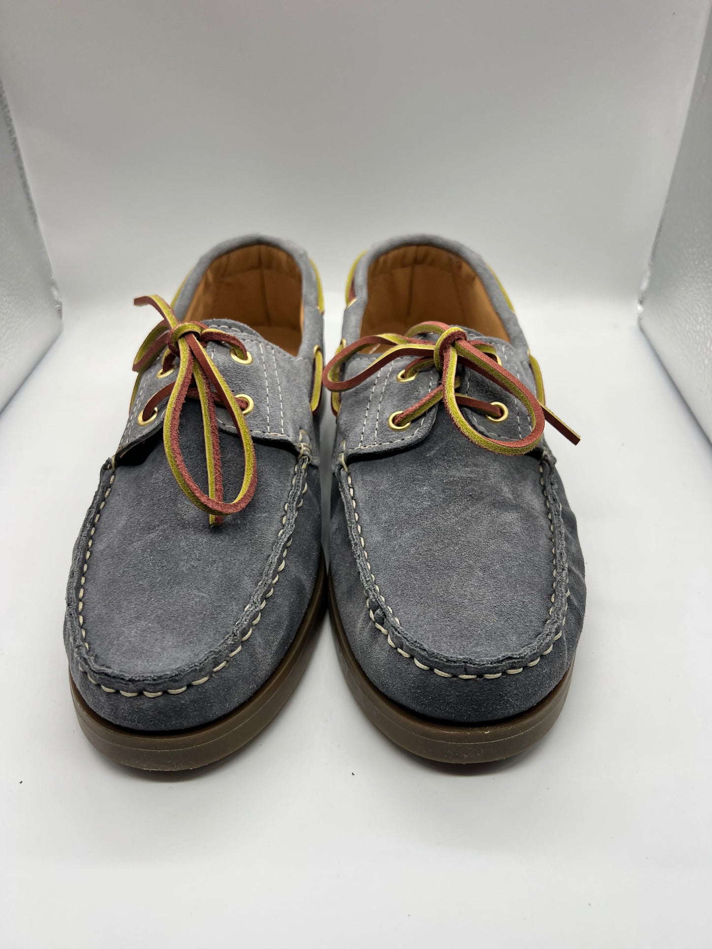 DOUBLE BUCKLE BLACK SUEDE LOAFERS
