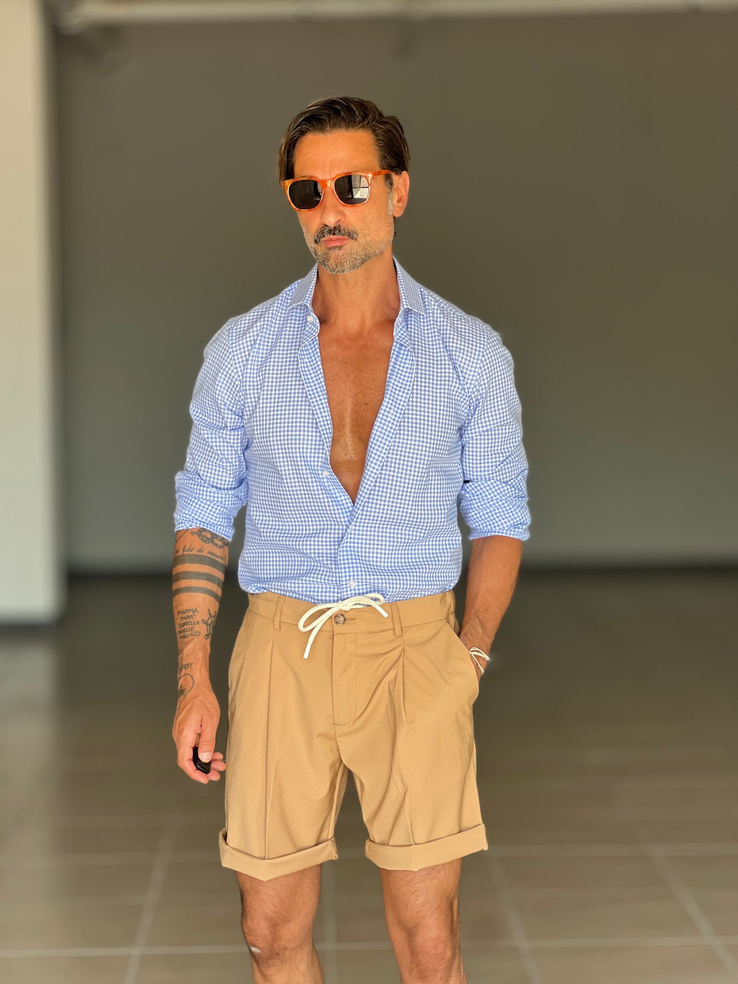 BERMUDA CAMMELLO PUNTO MILANO