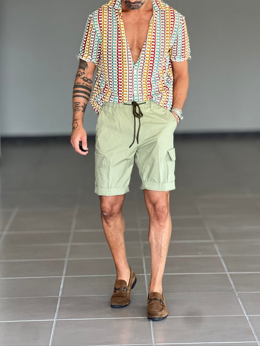 BERMUDA CARGO VERDE G PLAY