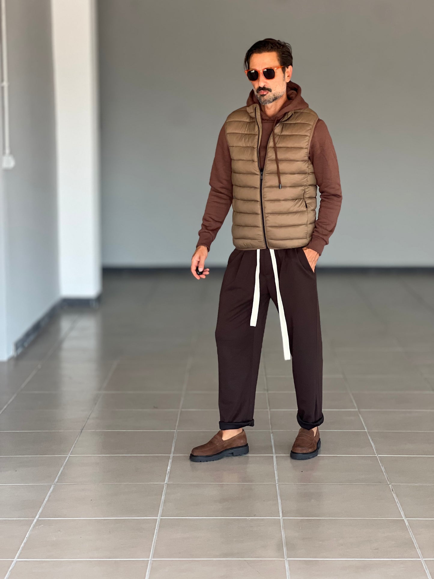 GILET PIUMINO MORO