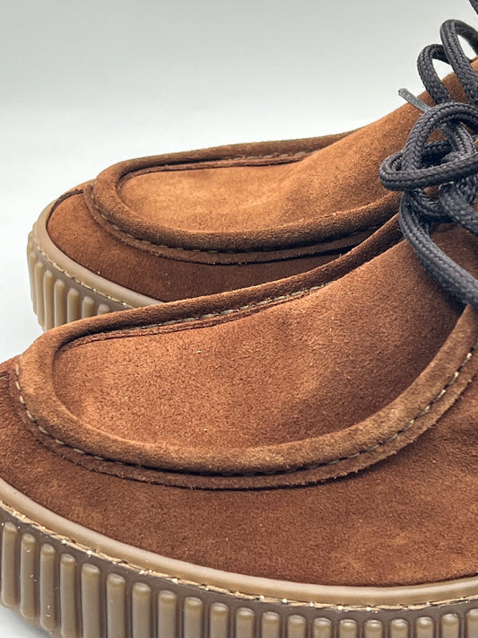 SCARPA INGEGNERE CUOIO FONDO GOMMA