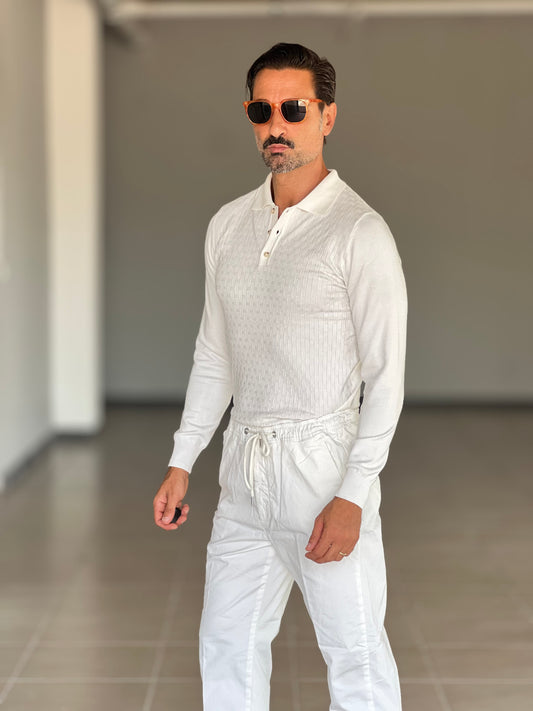 POLO PANNA TRAMATA VISCOSA E MISTI