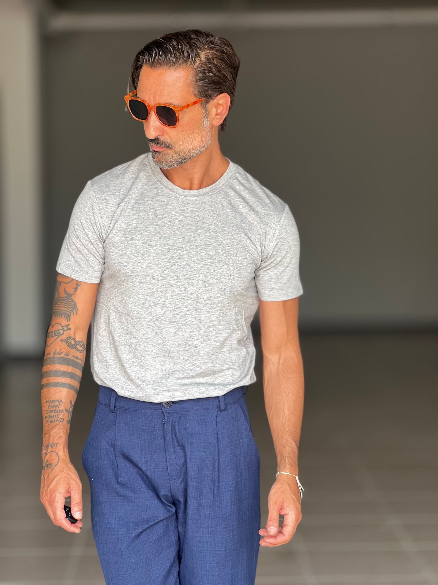 BOAT NECK T SHIRT