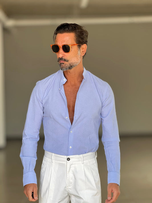 CAMICIA DEPOT CELESTE CLO CLO COREANA