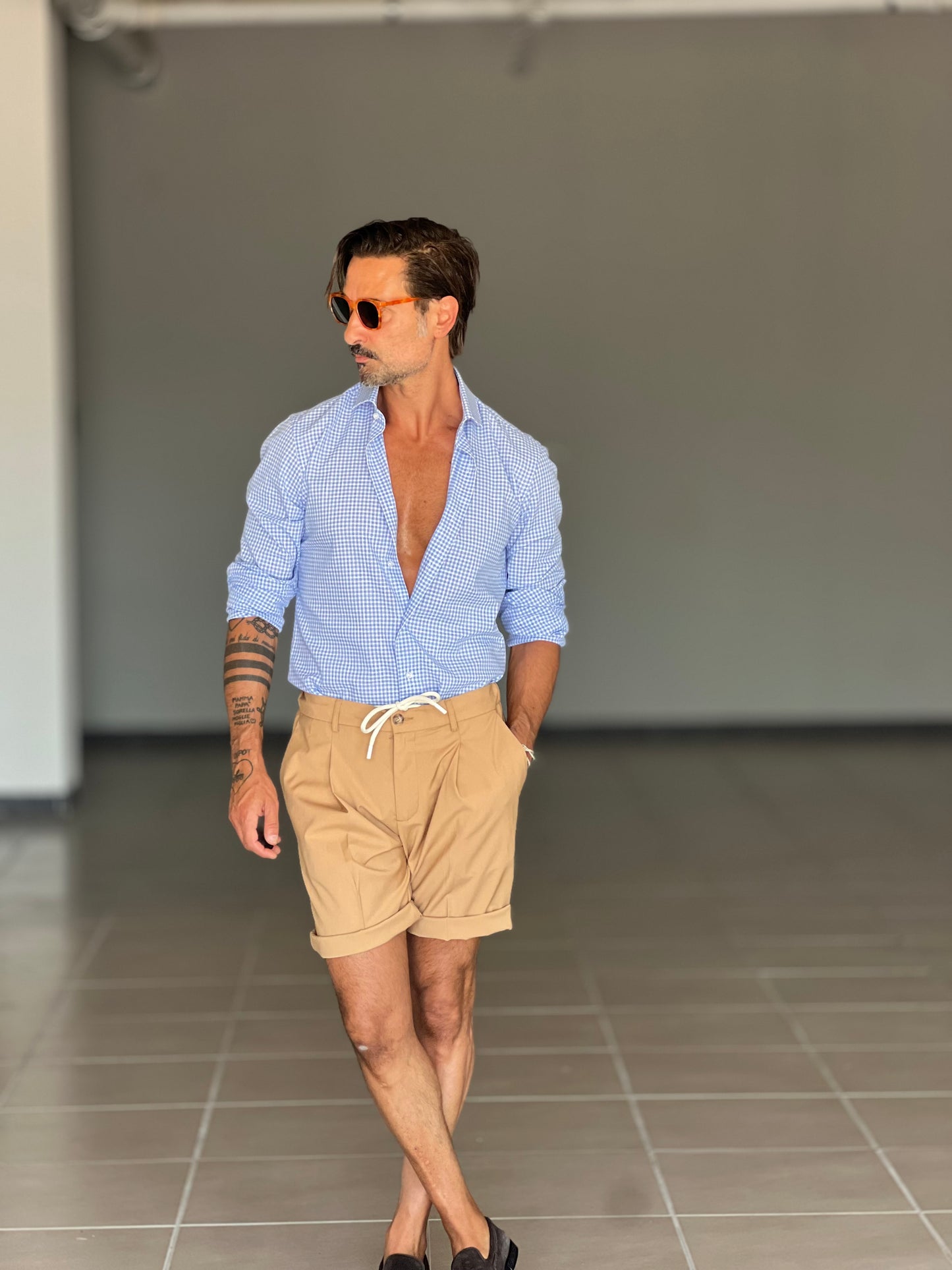 BERMUDA CAMMELLO PUNTO MILANO
