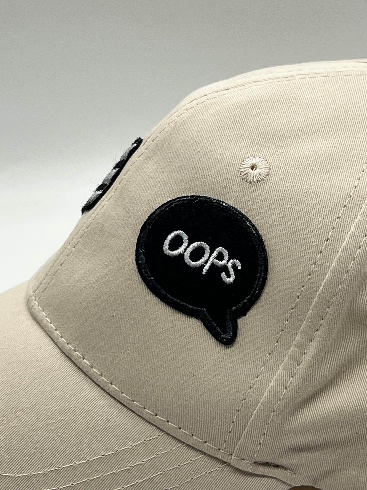 CAPPELLO SABBIA COTONE PATCH
