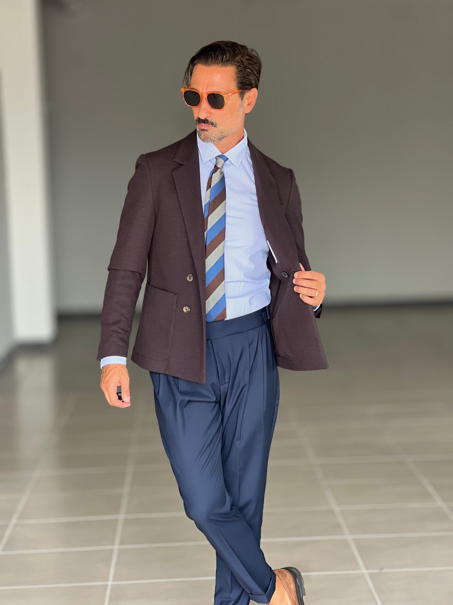 CAMICIA DEPOT BACCHETTA BIANCA E CELSTE FINA
