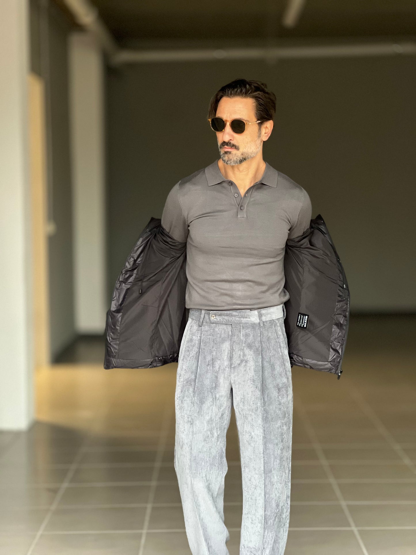 POLO COLOR FERRO RASATA VISCOSA E MISTI