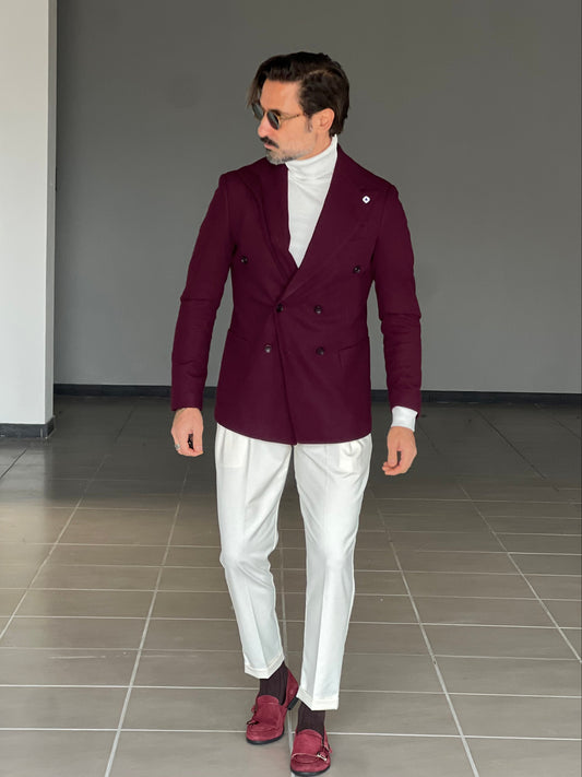 GIACCA OPERATA VINO DOPPIOPETTO PETRO'SARTORIA