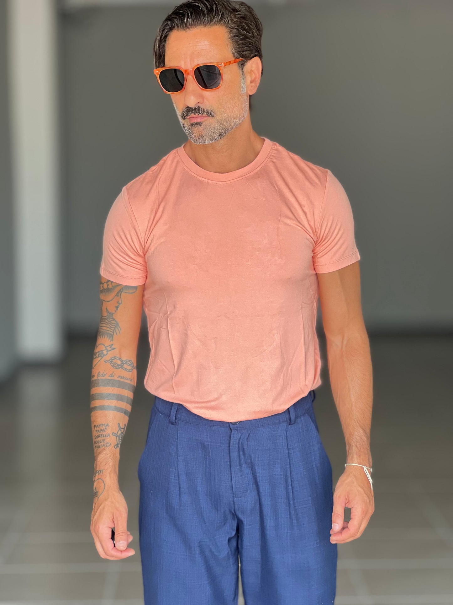 BOAT NECK T SHIRT