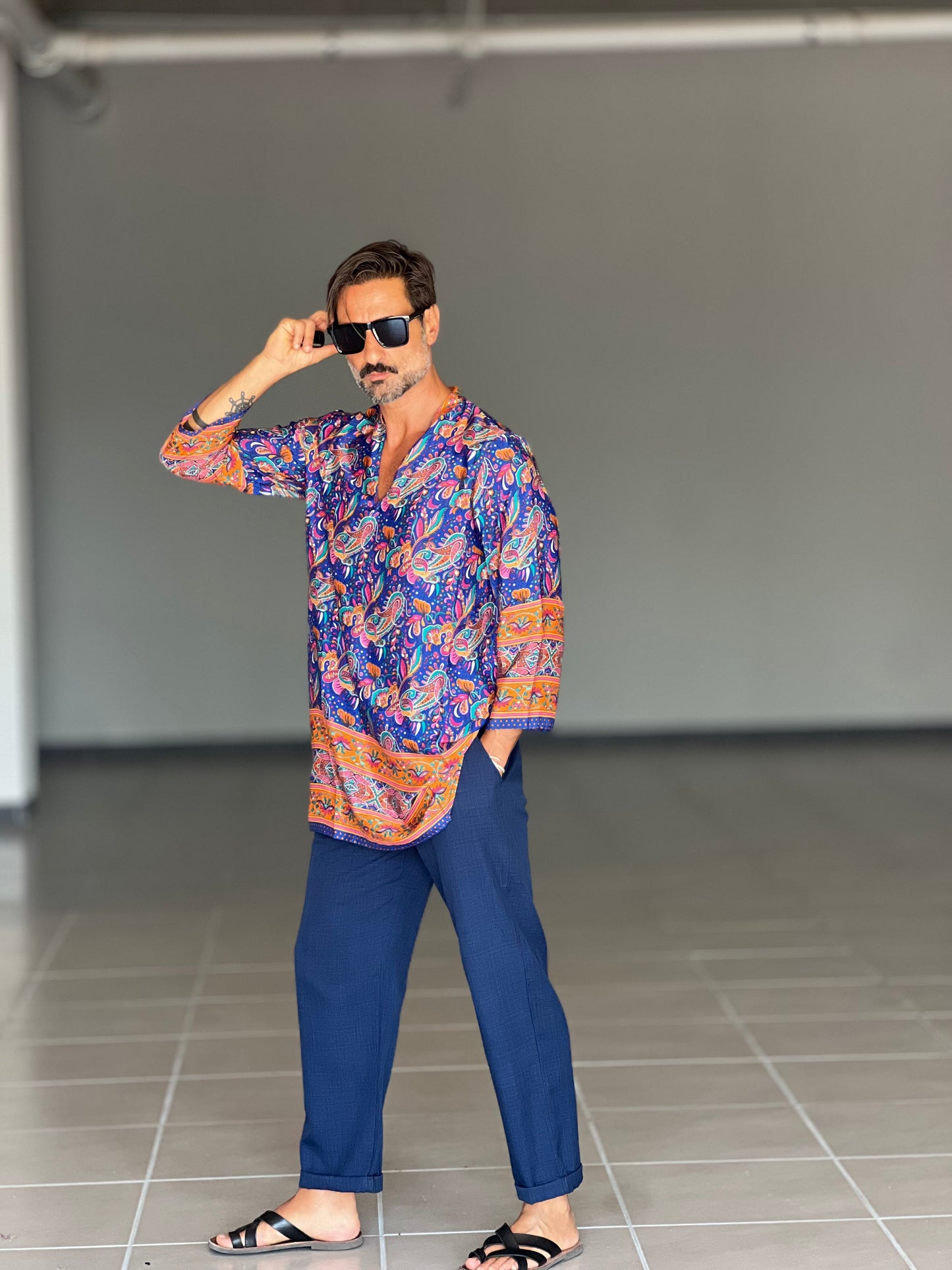 SERAFINO VISCOSA 25 UNISEX TAGLIA UNICA OVER