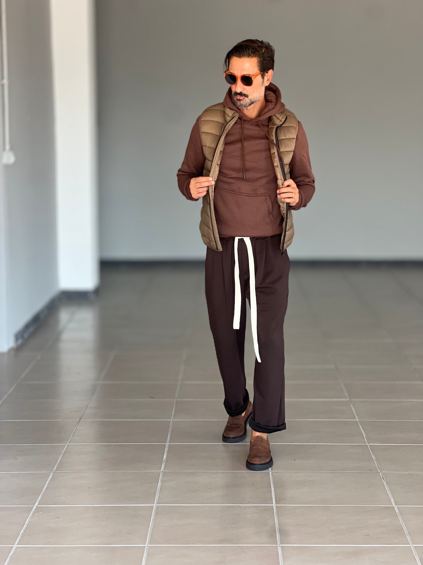 GILET PIUMINO MORO