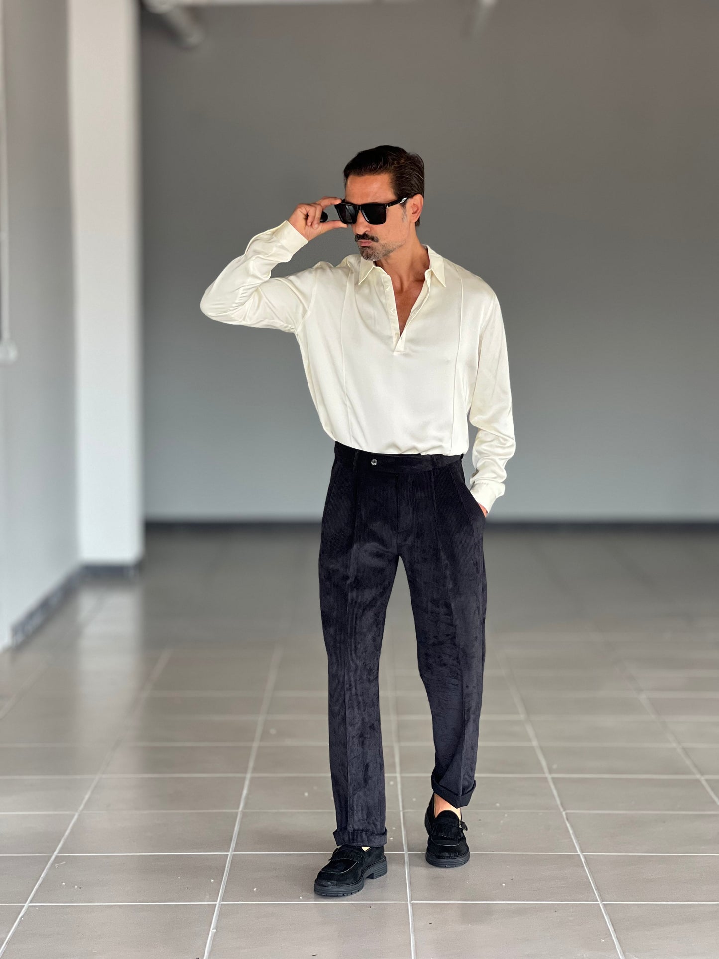 SERAFINO CAMICIA VISCOSA BURRO ALTATENSIONE