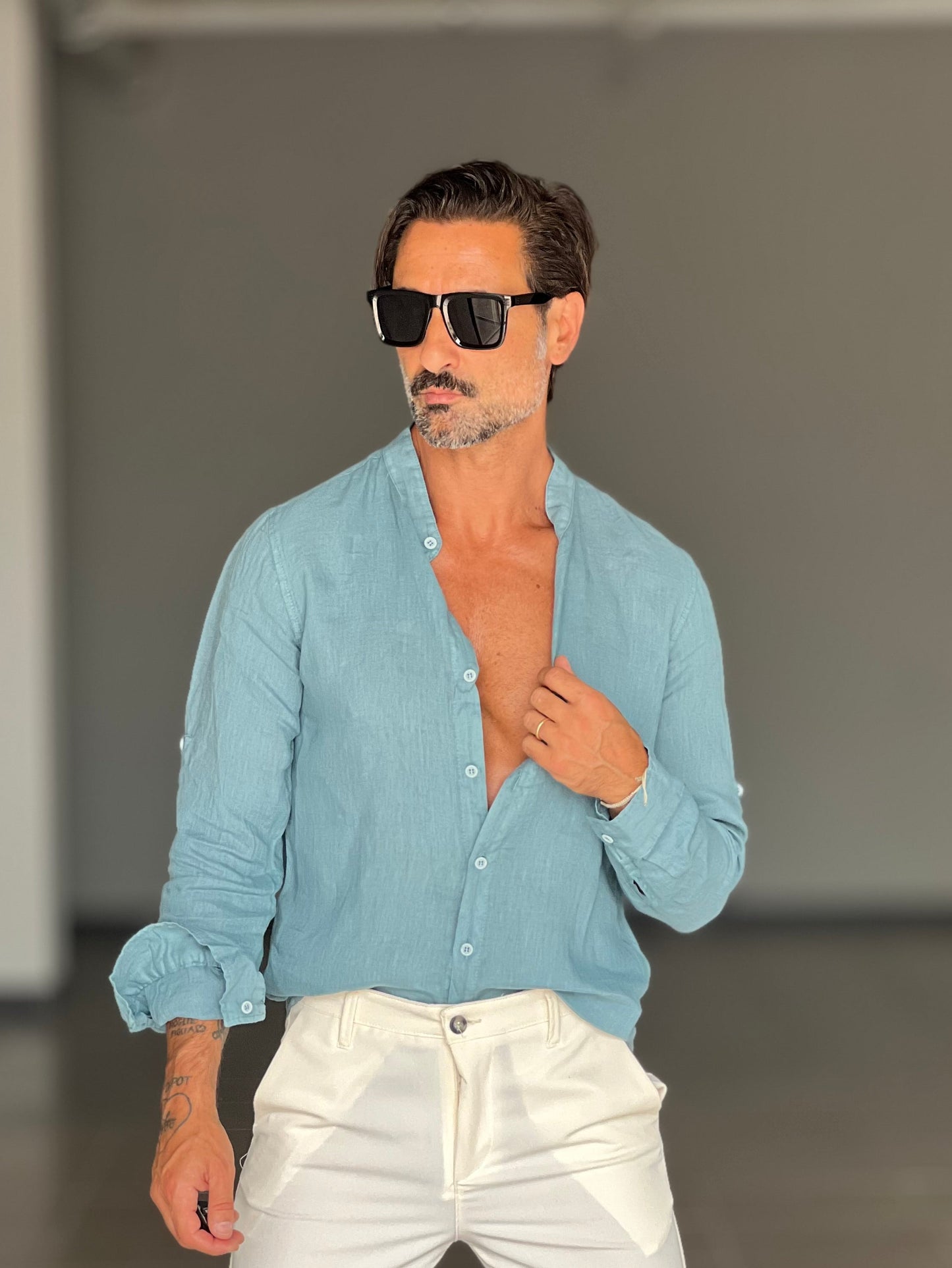 CAMICIA LINO OTTANIO COREANA