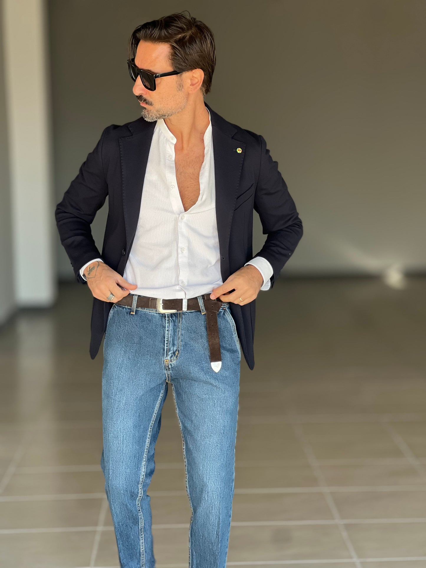 JEANS LAVAGGIO UNO TASCA AMERICA