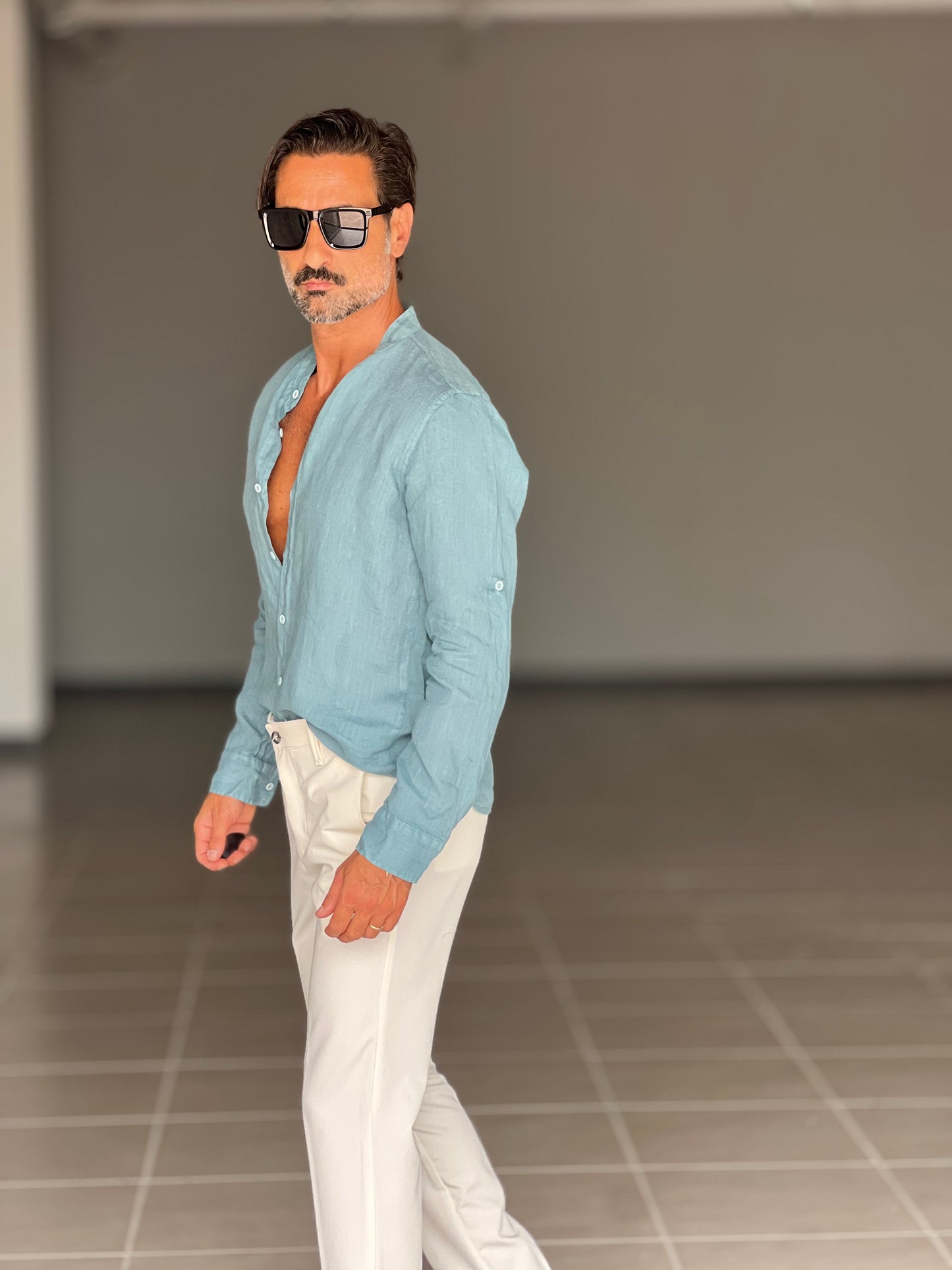CAMICIA LINO OTTANIO COREANA