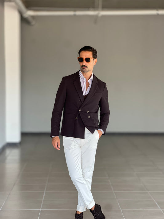 GIACCA DOPPIOPETTO OPERATA MORO PUNTOMILANOI ALTATENSIONE