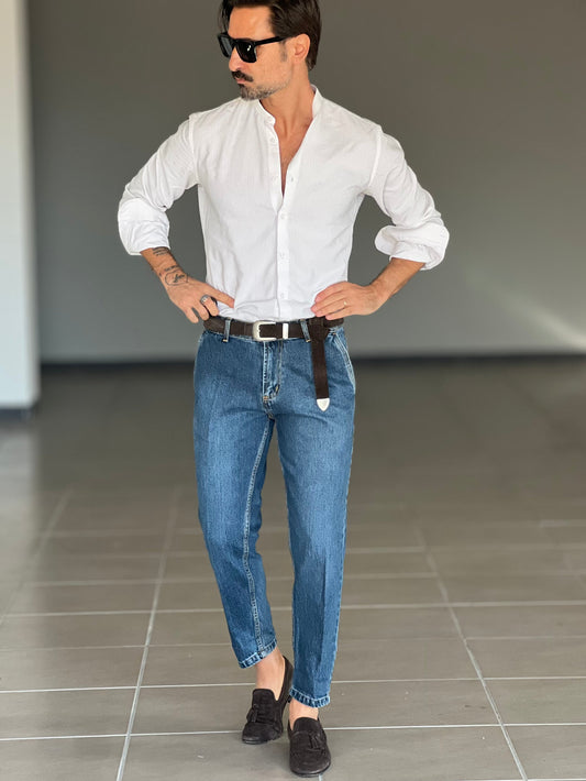 JEANS LAVAGGIO UNO TASCA AMERICA