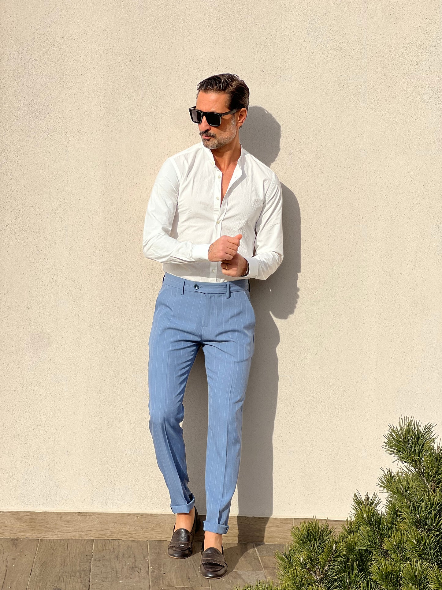 CAMICIA DEPOT BIANCA COREANA GARZATA