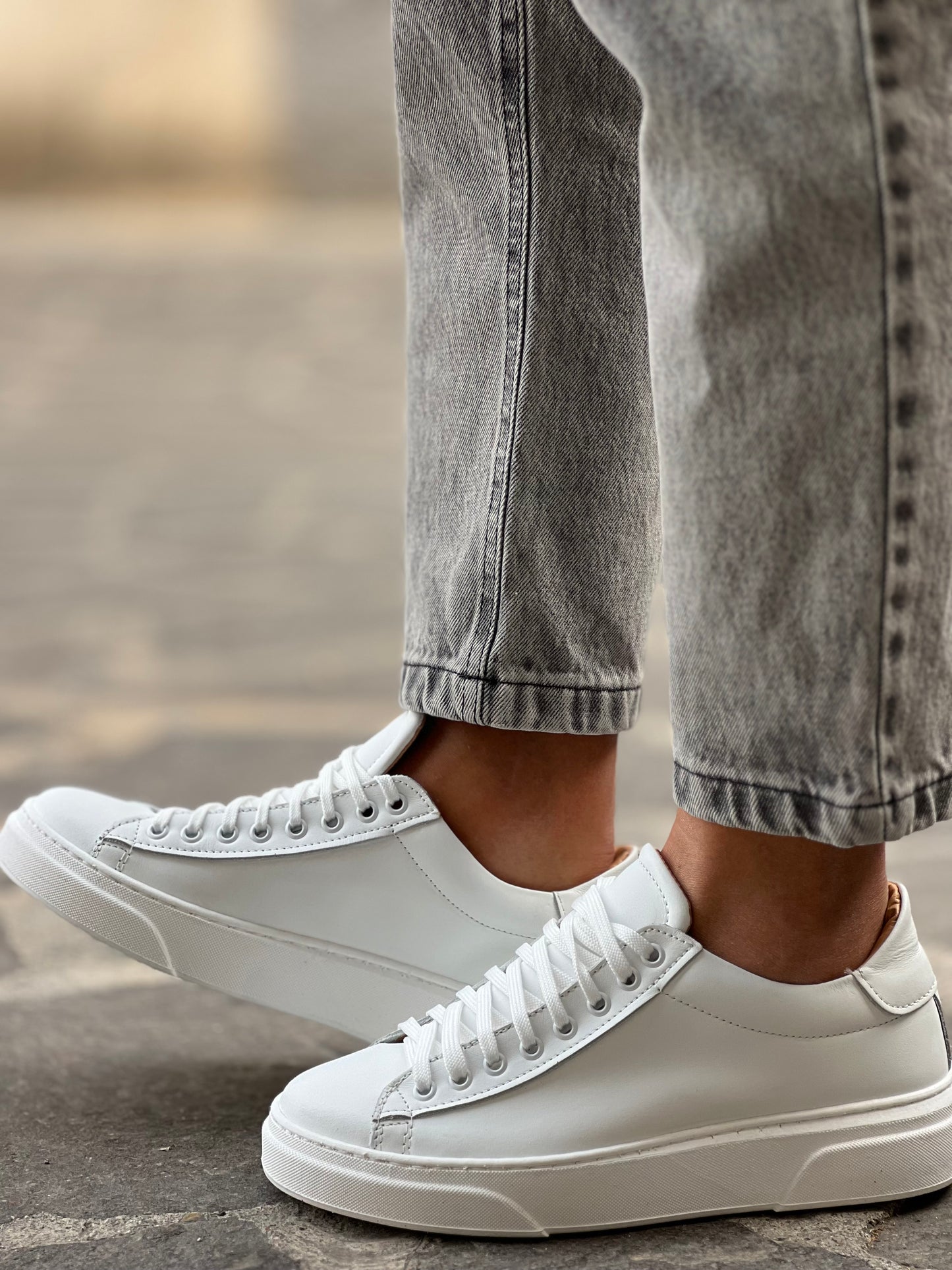 SNEAKERS TOTAL WHITE