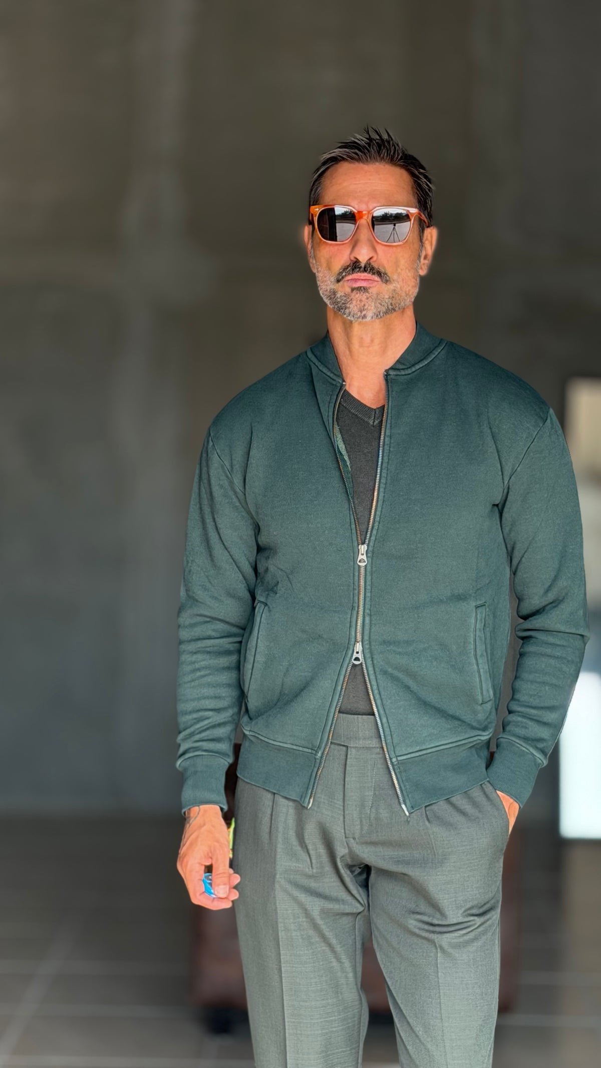 ECORENNA ECRU' BOMBER JACKET