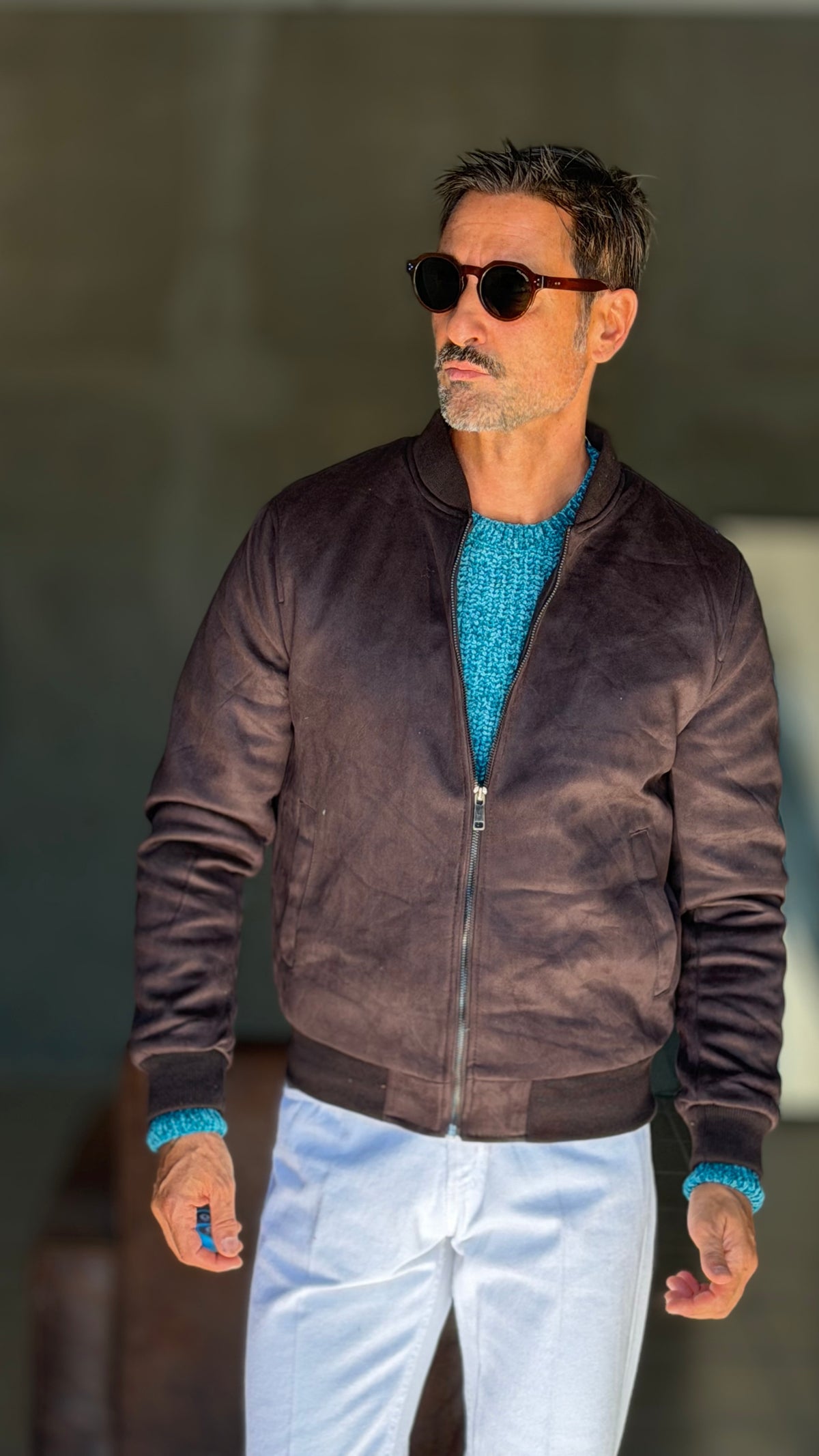ECORENNA ECRU' BOMBER JACKET