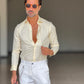 CAMICIA LIMONE EFFETTO MAGLINA TELAMIRA